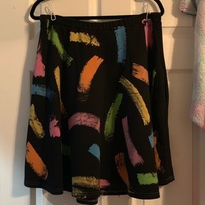 Big Bud Press Rainbow Stroke Circle Skirt 4XL